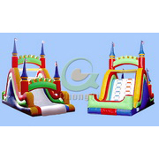 inflatable dry slide